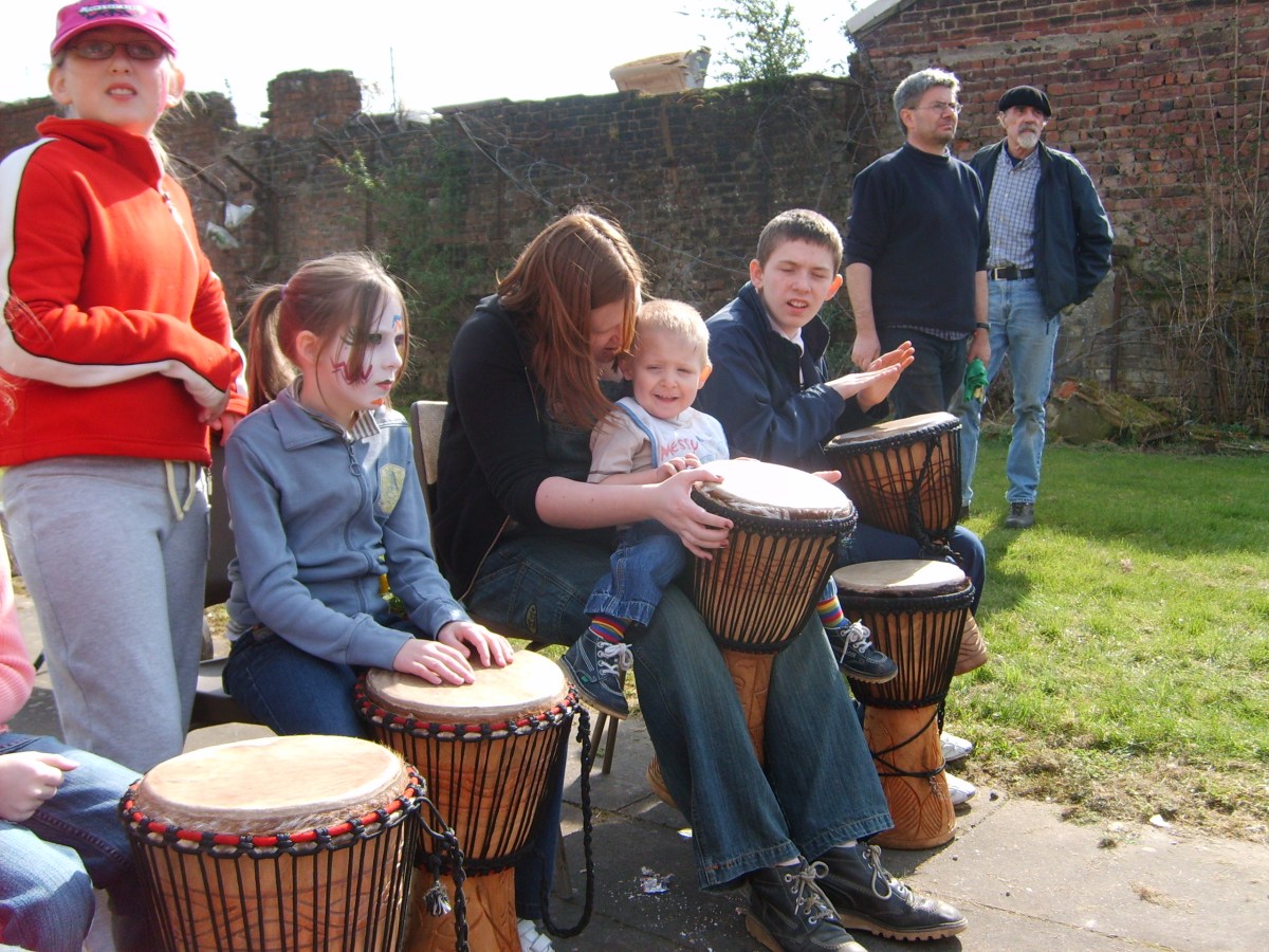 African drumming is suitable for all ages.
